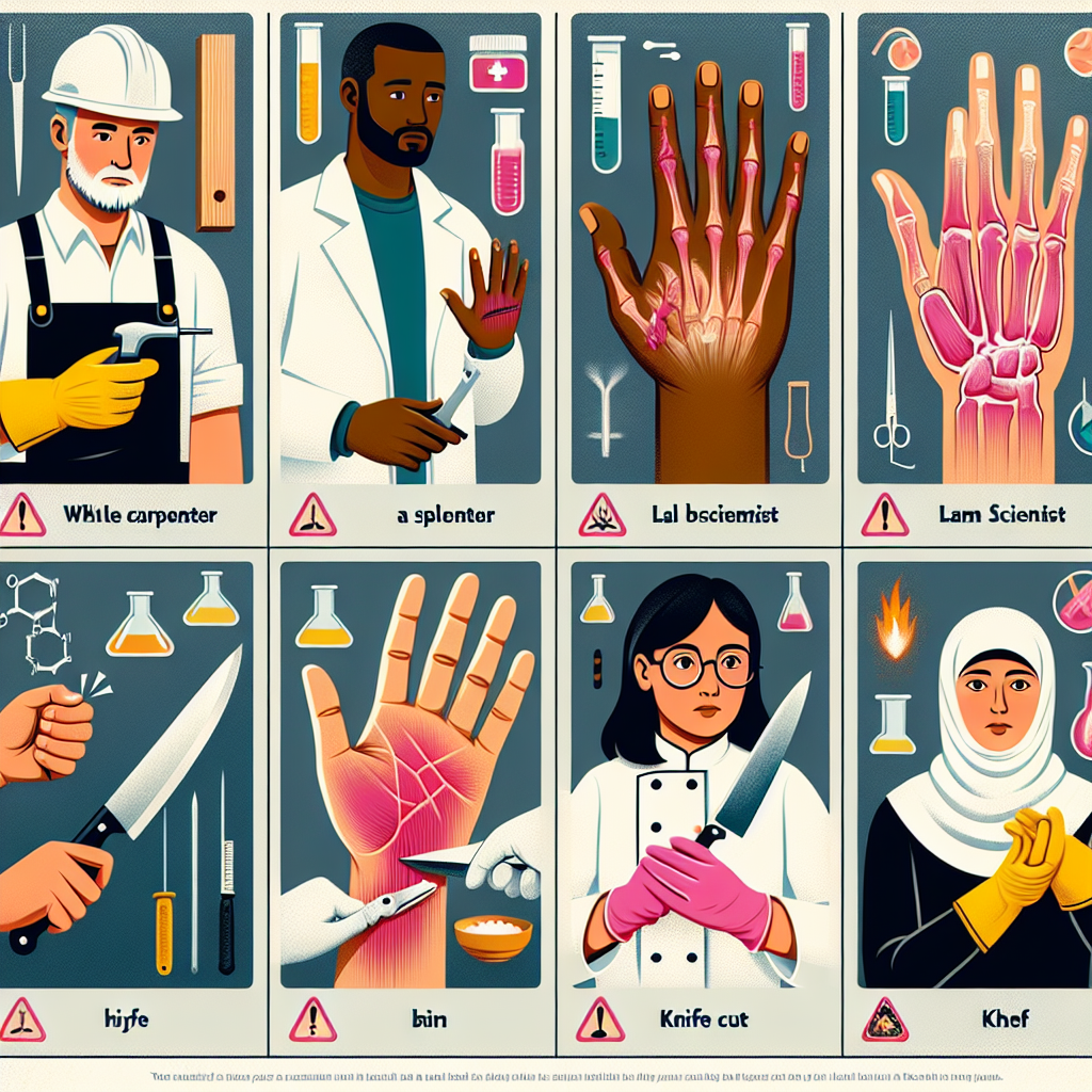 hand and finger injuries in the workplace
