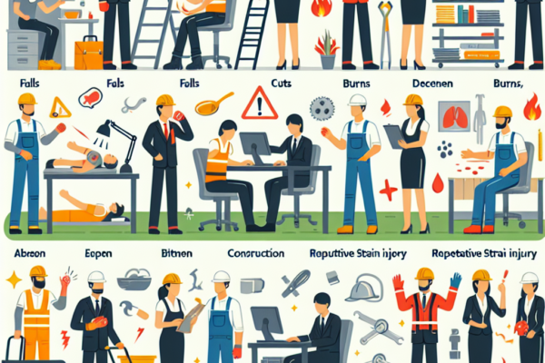10 most common workplace injuries
