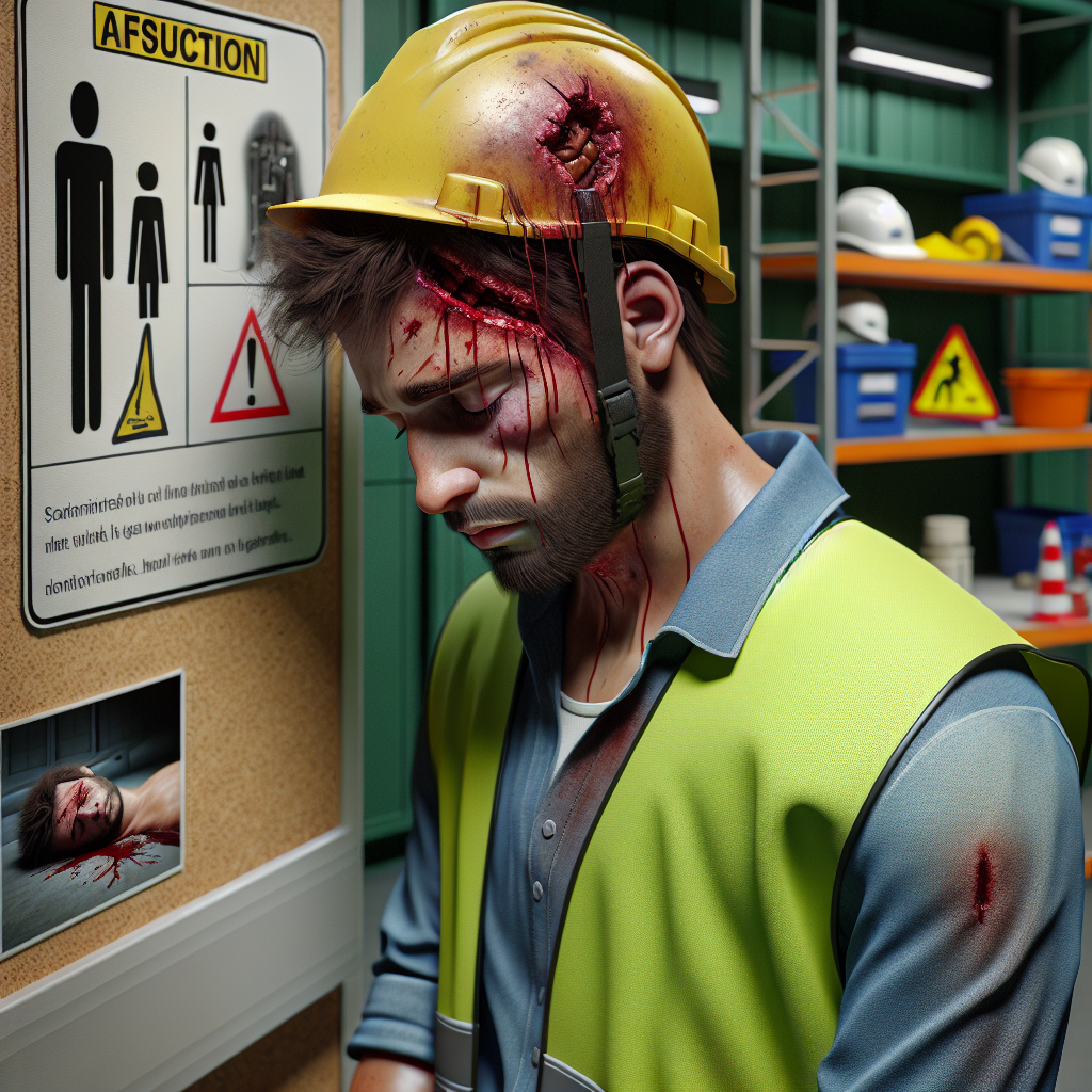 head injury at workplace